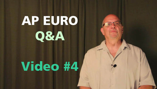 Preparing Over the Summer for AP Euro