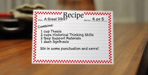The recipe for a high-scoring essay? It's missing something.